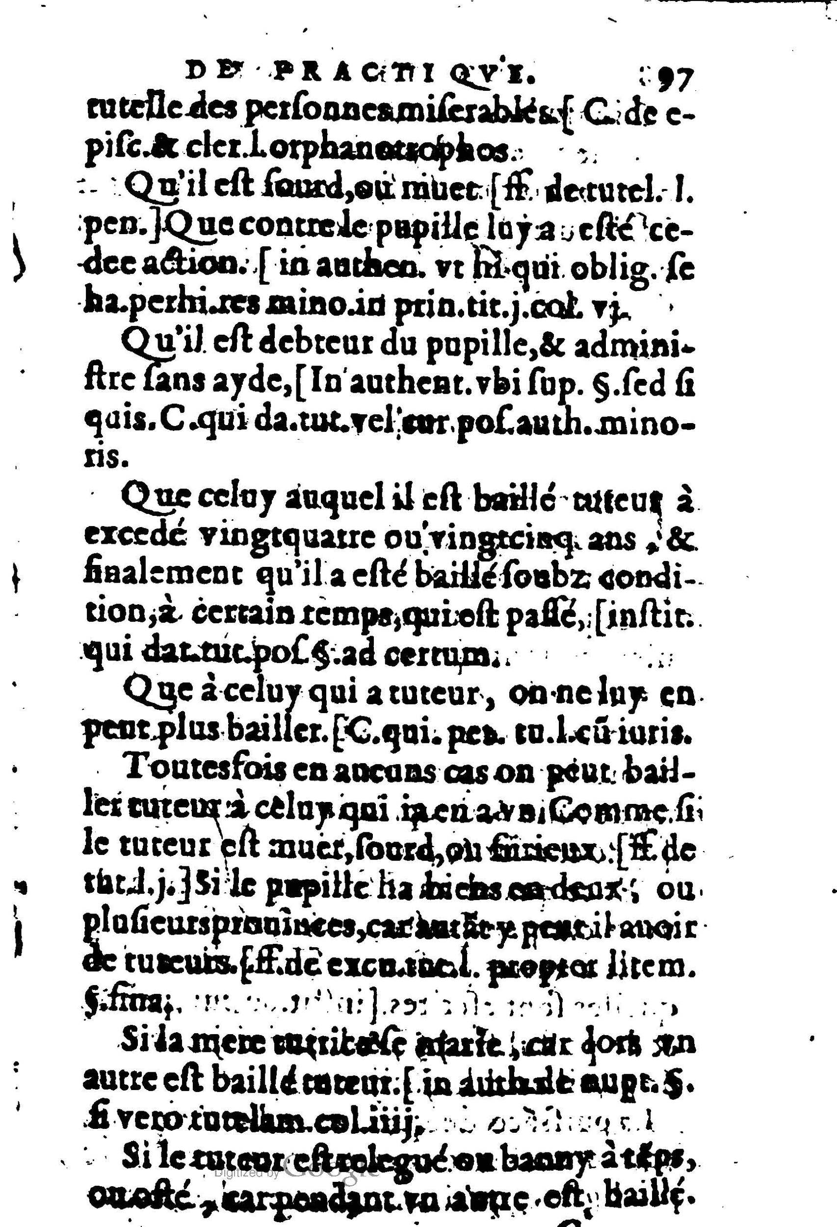 1605 - Pierre Rigaud - Trésor de pratique pour les juges - BM Lyon
