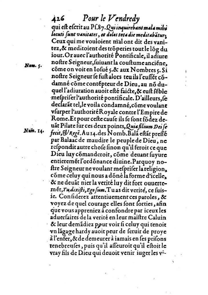 1607 - Nicolas Du Fossé - Trésor quadragésimal - T 02 - BM Lyon