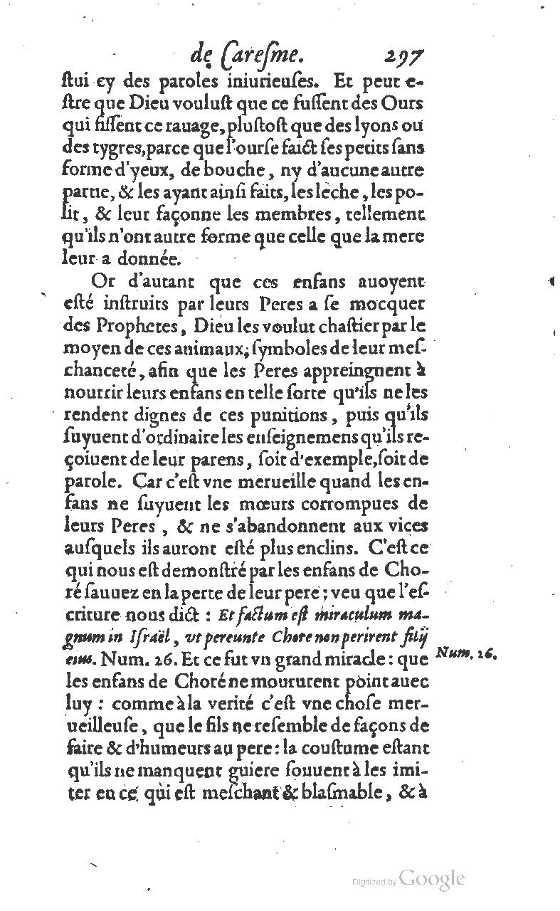 1607 - Nicolas Du Fossé - Trésor quadragésimal - T 01 - BM Lyon