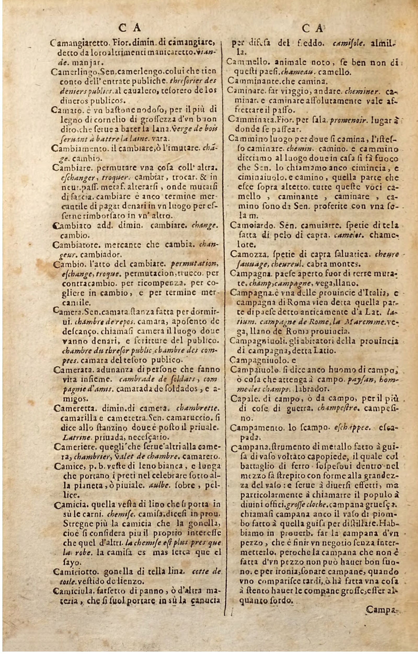 1627 - Jacques Crespin - Trésor des trois langues (Troisième partie) - Regensburg