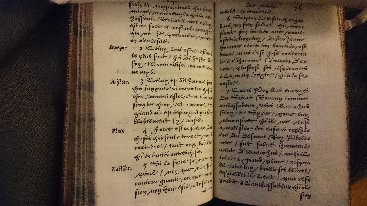 1560 - Jean Bellère - Trésor de vertu - British Library
