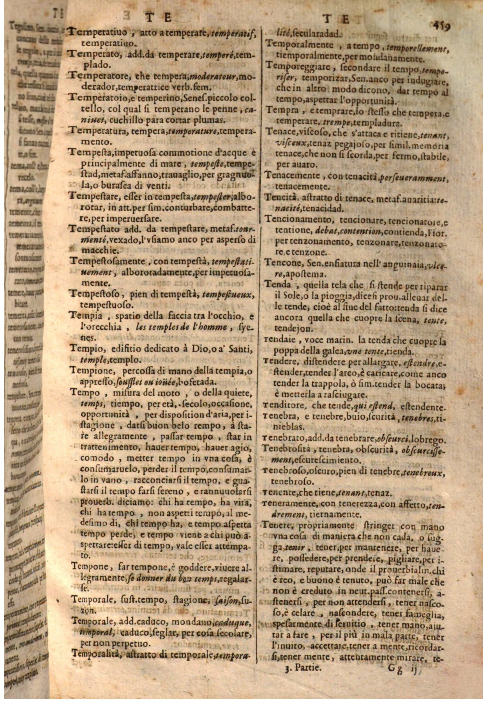 1644 - Jacques Crespin - Trésor des trois langues - Passau 1644 - Jacques Crespin - Trésor des trois langues - Passau