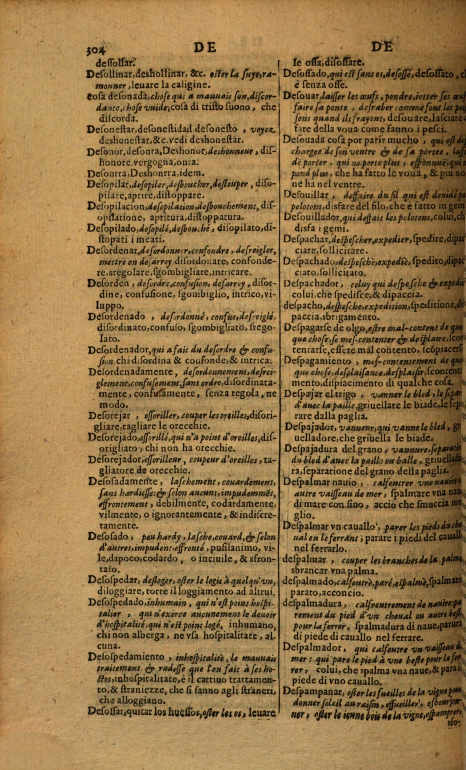 1617 - Samuel Crespin - Trésor des trois langues espagnole, française et italienne (Première partie) - Regensburg