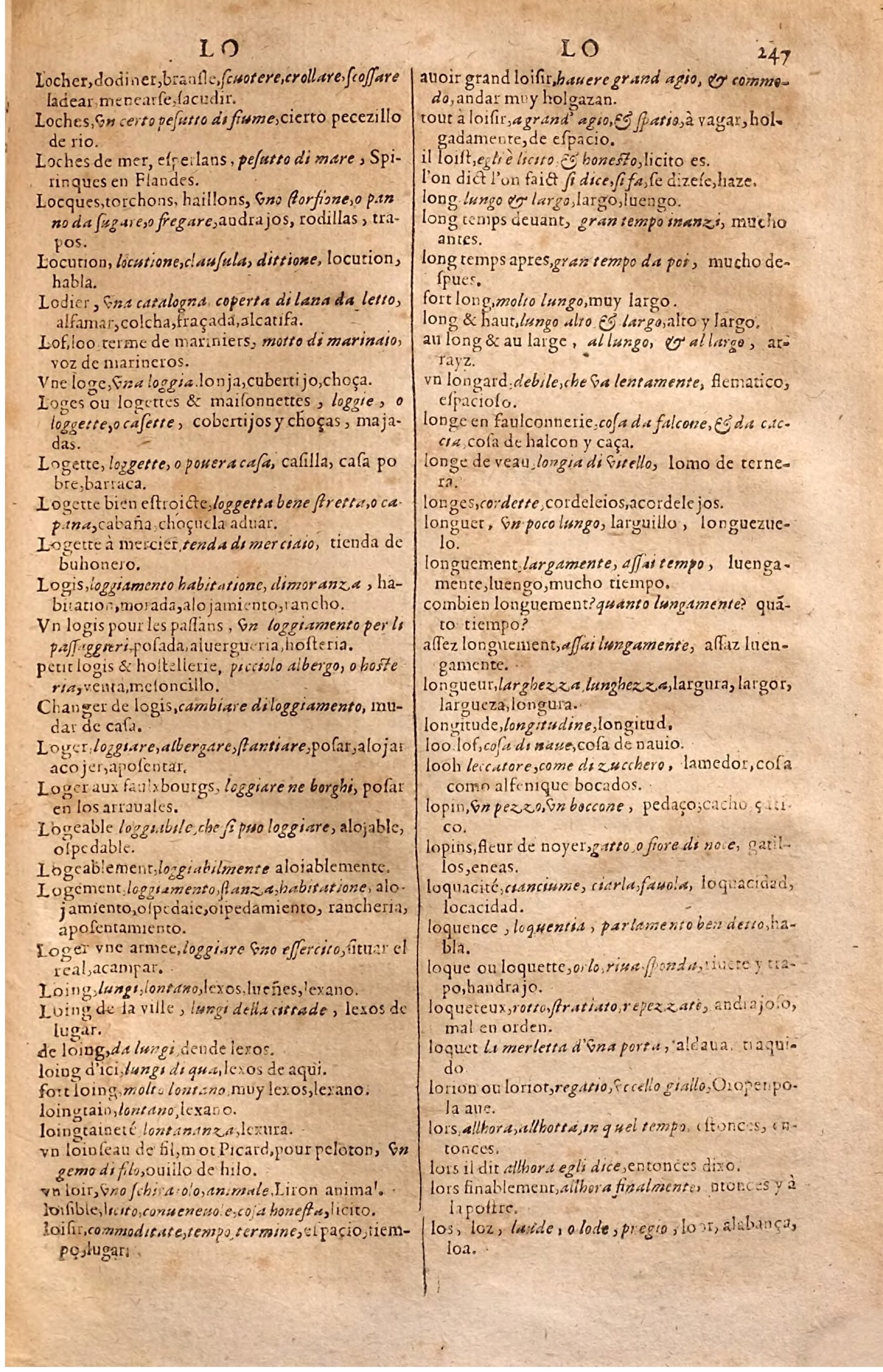 1627 - Jacques Crespin - Trésor des trois langues (Seconde partie) - Regensburg
