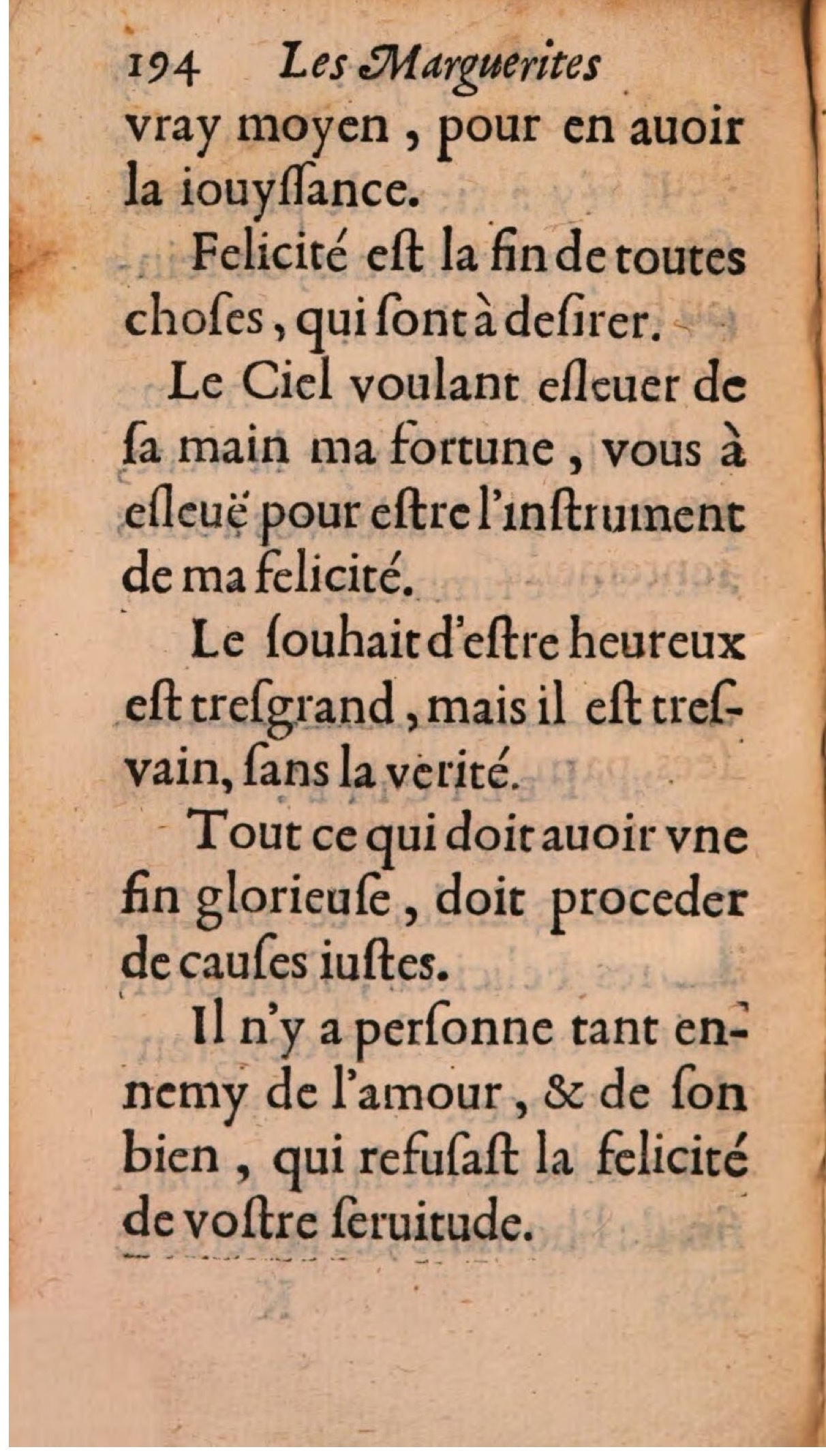 1608 - Théodore Reinsart - Les Marguerites françaises ou Trésor des Fleurs du bien-dire - BSB Munich