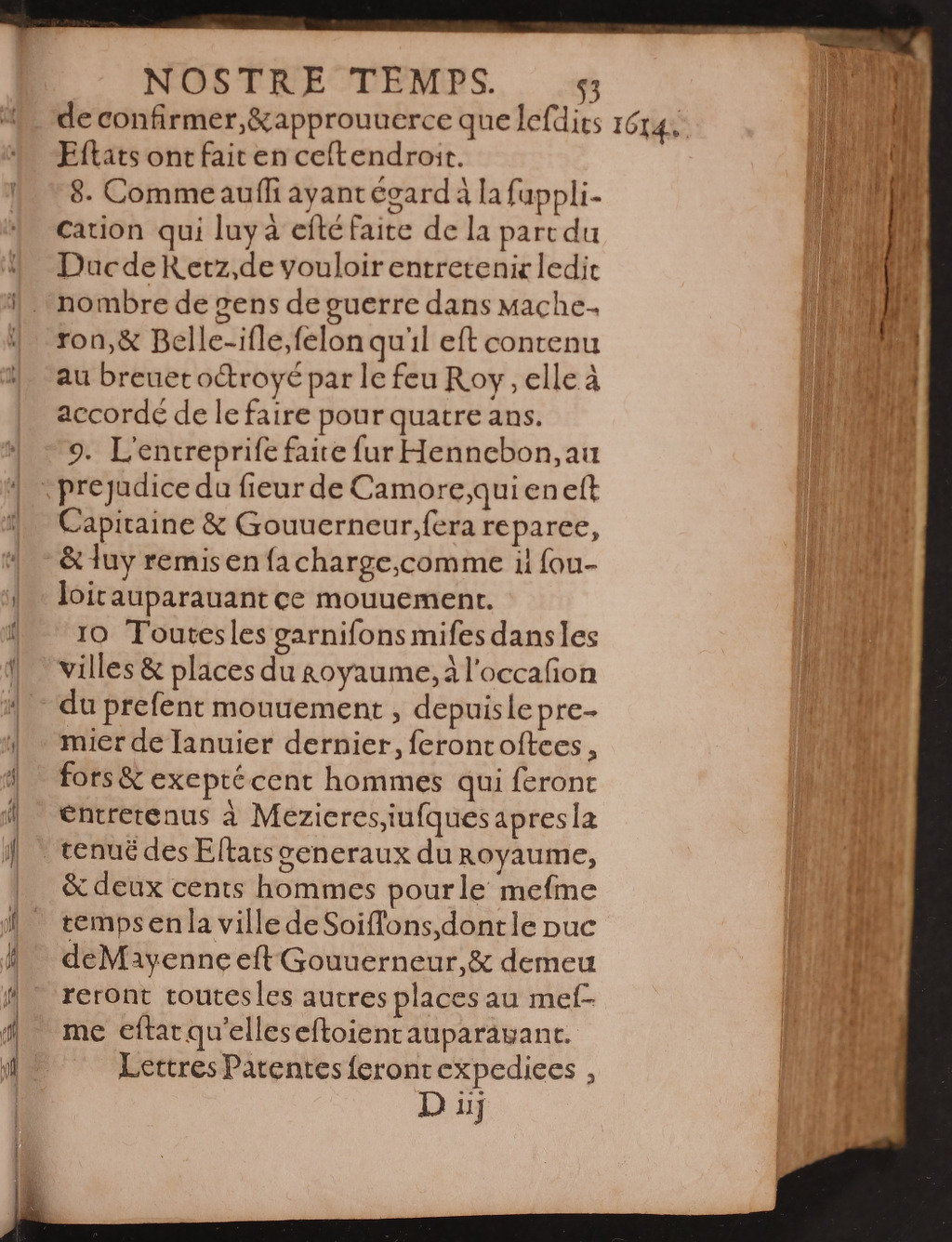 1626 - Joseph Bouillerot - Trésor de l’histoire générale de notre temps - BnF Arsenal