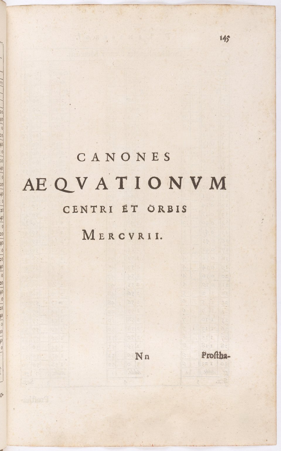 1634 - Zacharie Roman - Les Tables perpétuelles - BnF Arsenal