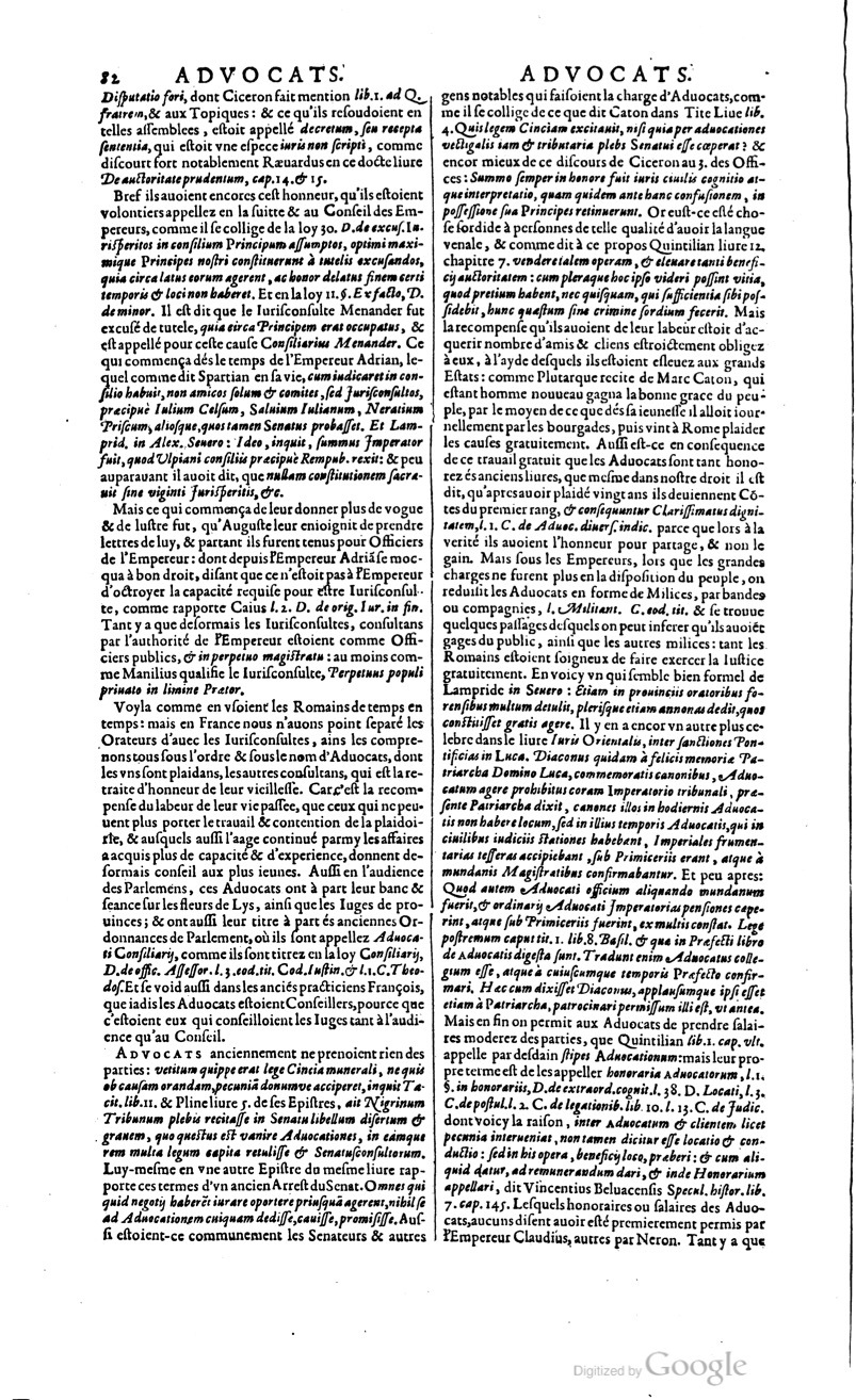 1629 - Veuve Nicolas Buon - Trésor du droit français (29620 T. 1) - BM Lyon