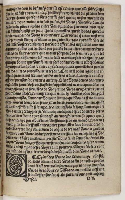 1503 - Michel le Noir - Trésor de la cité des dames - BnF