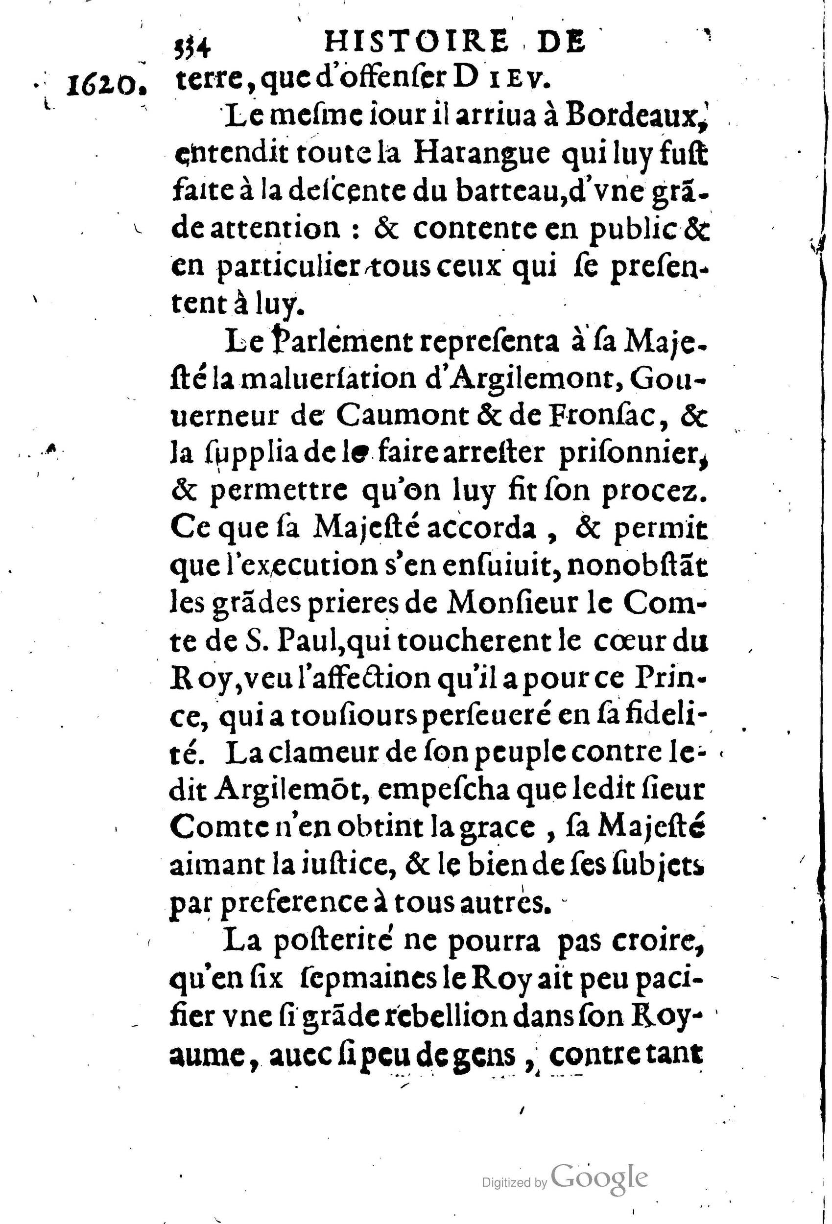 1623 - Joseph Bouillerot - Trésor de l’histoire générale de notre temps - BM Lyon