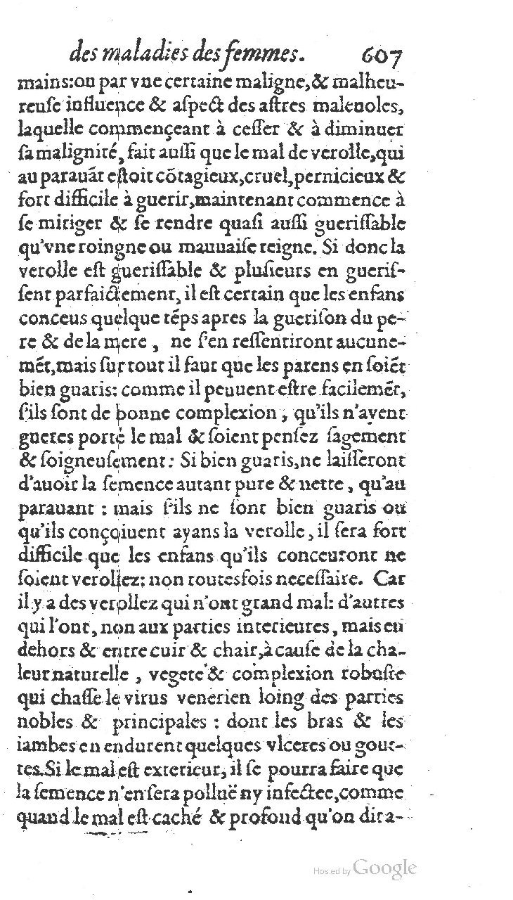 1585 - Jacques du Puis - Trésor des remèdes secrets pour les maladies des femmes - BnF