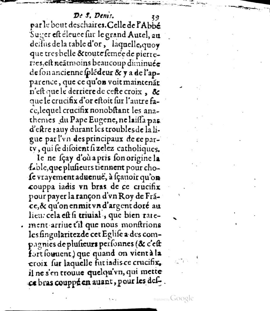 1636 - Jean Billaine - Trésor sacré ou inventaire des saintes reliques - British Library