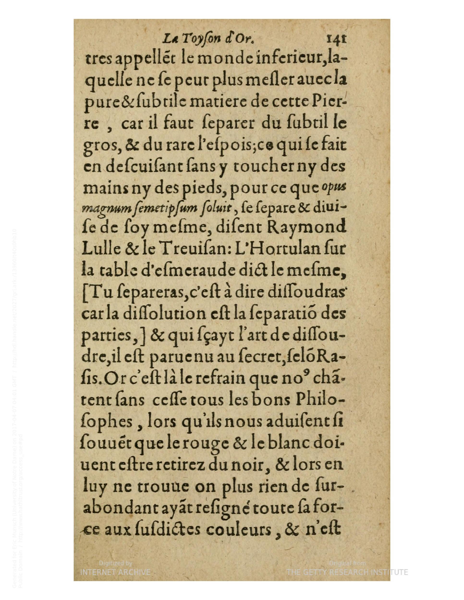 1612 - Charles Sevestre - Toison d’or ou la fleur des trésors - Getty Research Institute