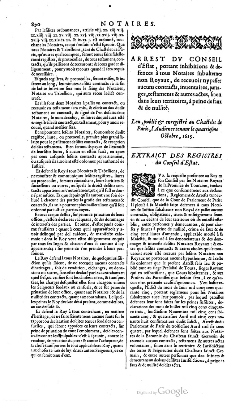 1629 - Veuve Nicolas Buon - Trésor du droit français (21754 T. 2) - BM Lyon