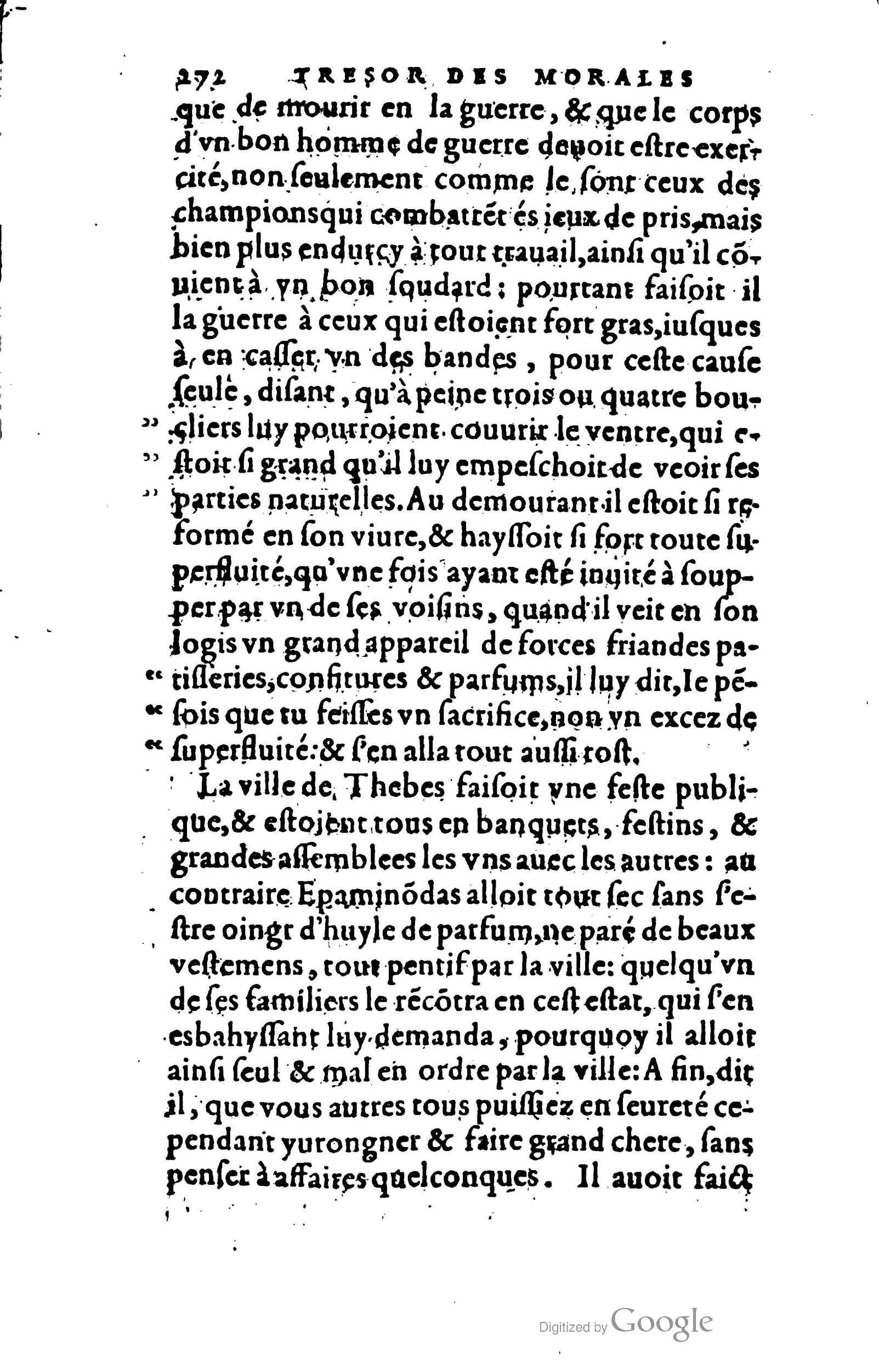 1578 - Jean Poupy - Trésor des morales de Plutarque - BSB Munich
