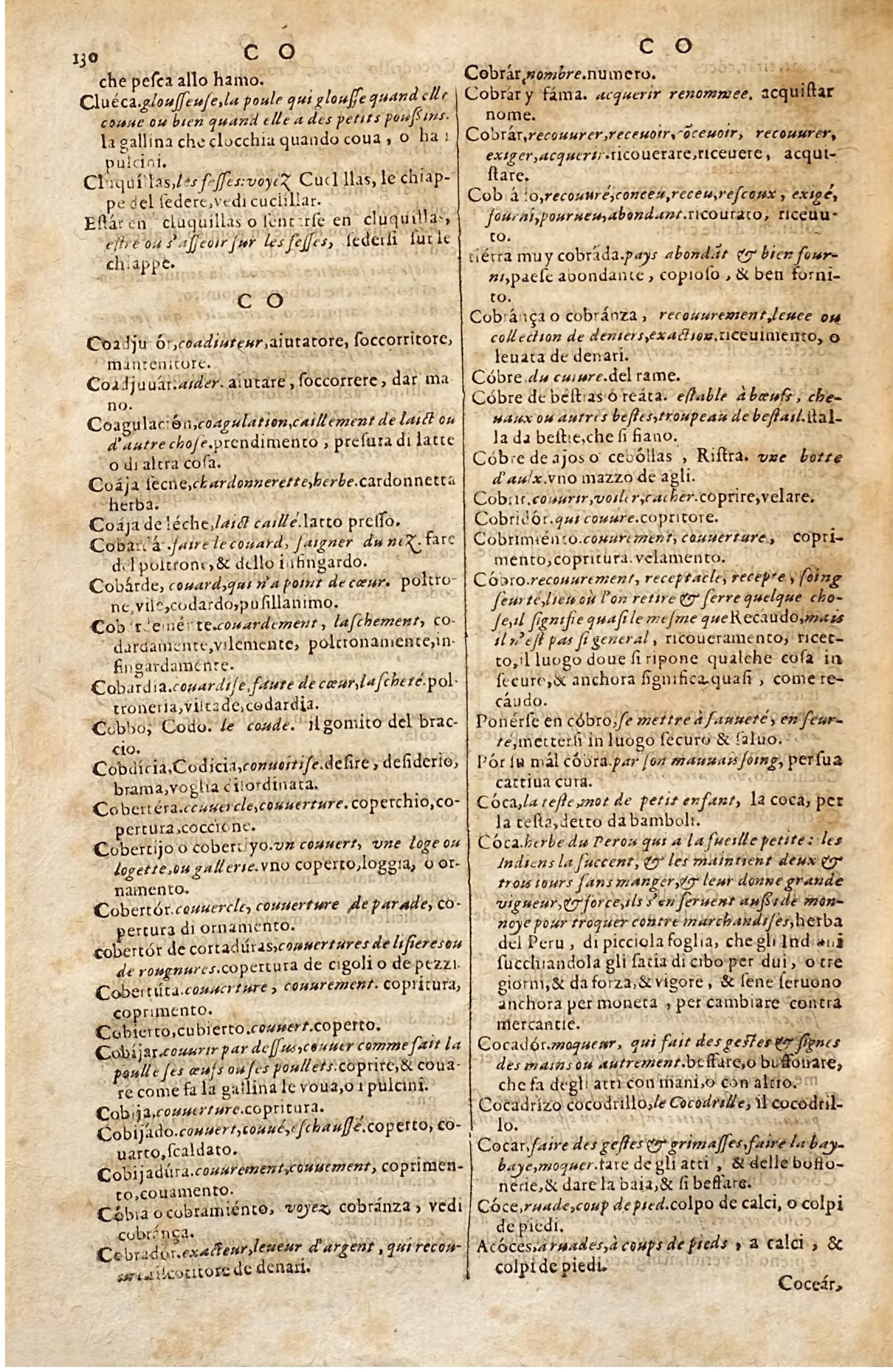 1627 - Jacques Crespin - Trésor des trois langues - Regensburg