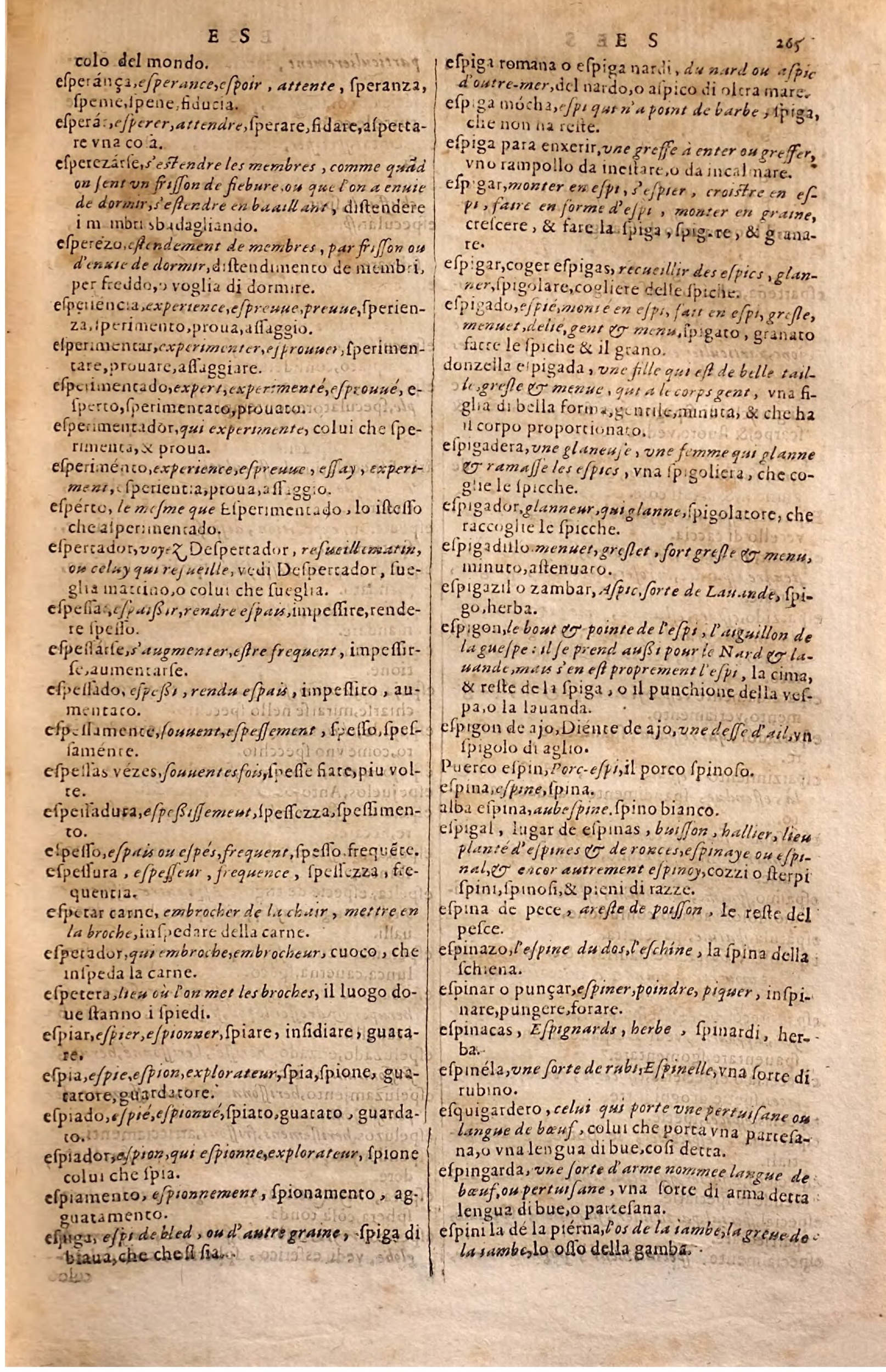 1627 - Jacques Crespin - Trésor des trois langues - Regensburg
