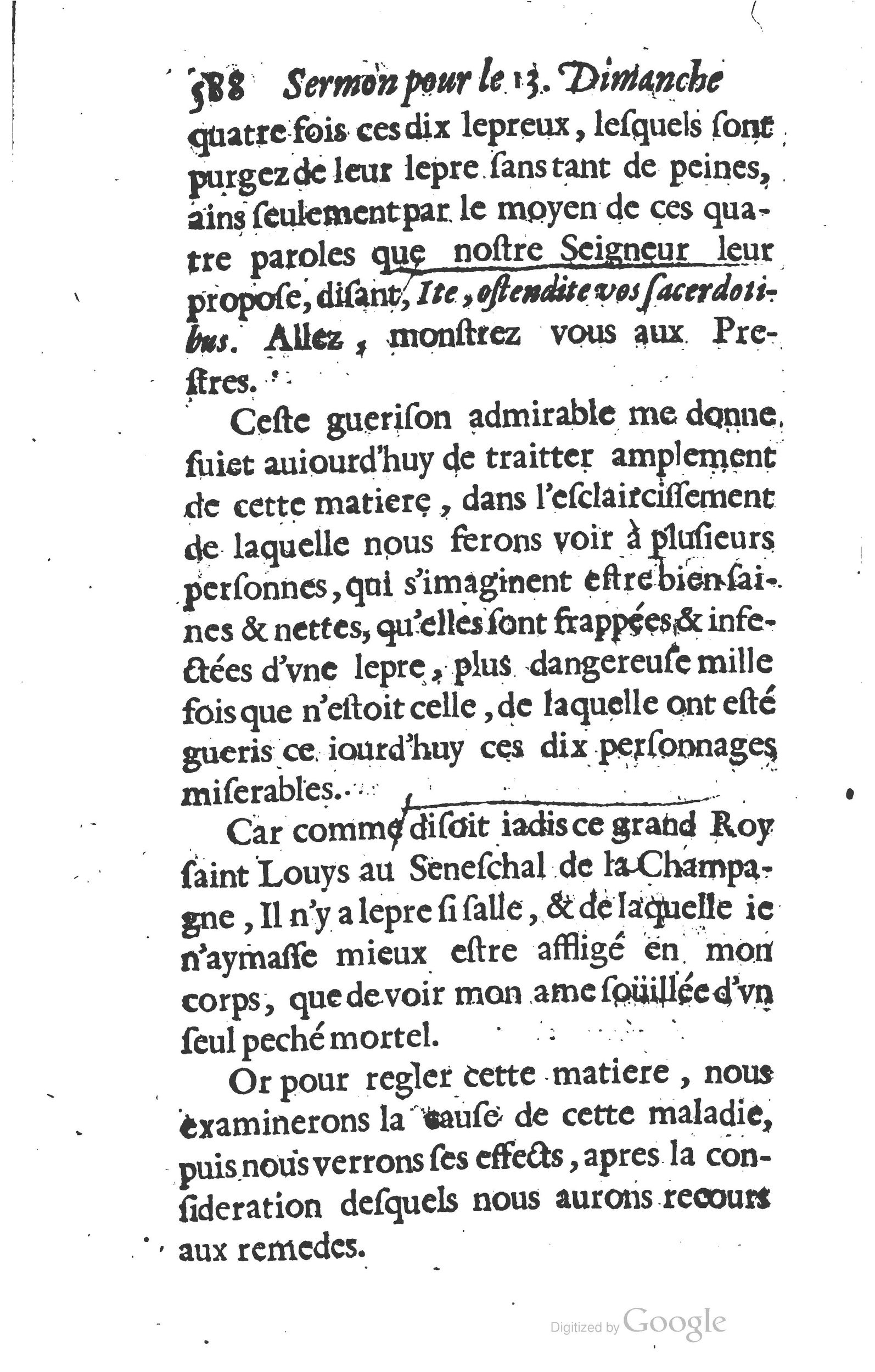 1629 - Manassés de Préaulx - Sermons ou Trésors de la piété chrétienne - BM Lyon