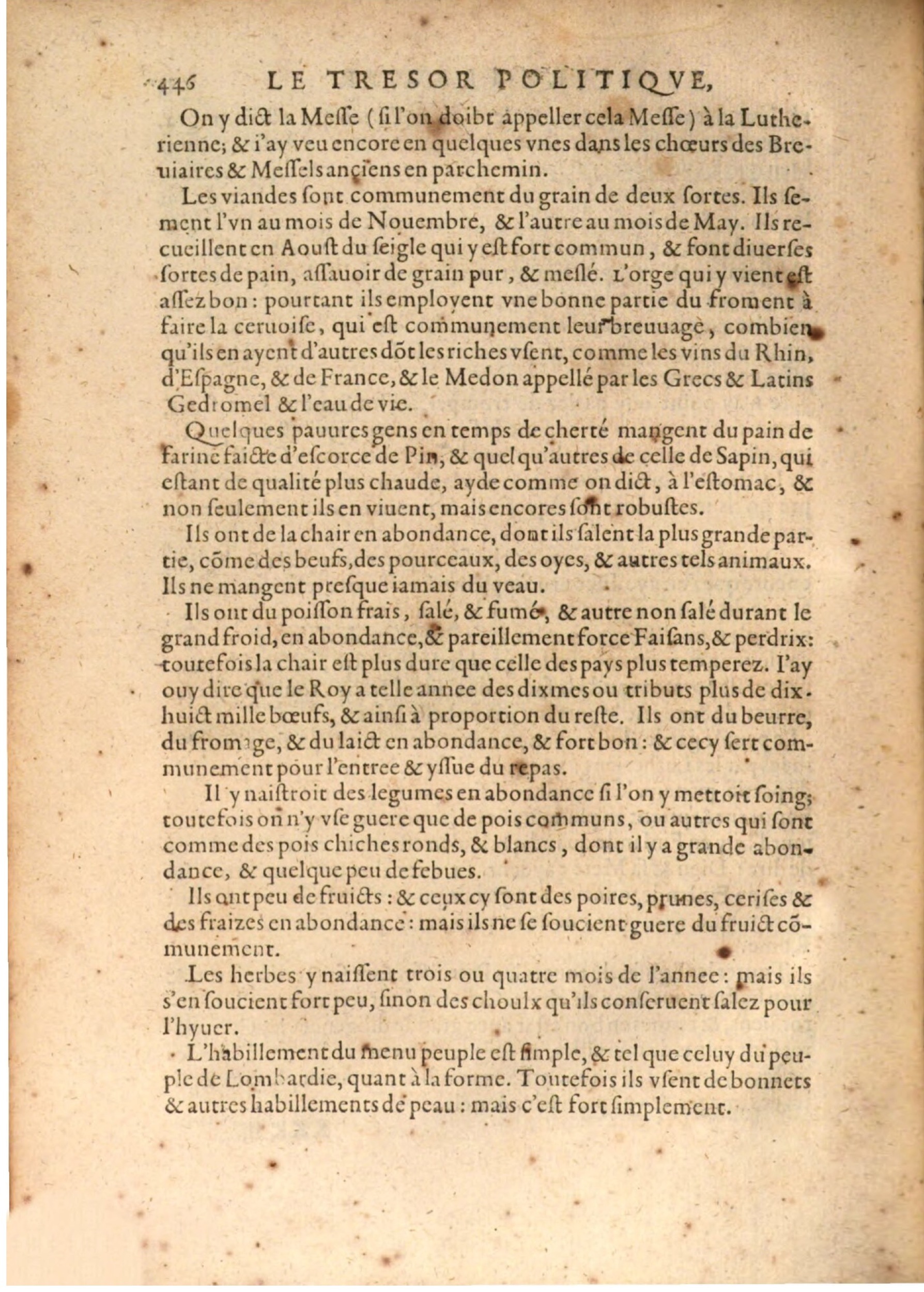 1608 - Nicolas Du Fossé - Trésor politique - BSB Munich
