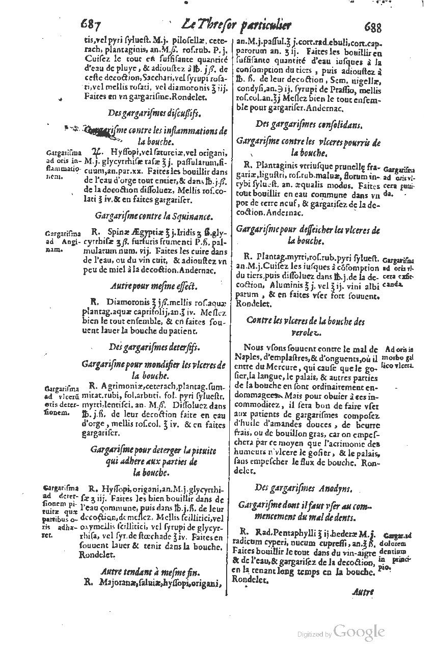 1616 - Étienne Gamonet - Grand trésor ou dispensaire - BSB Munich