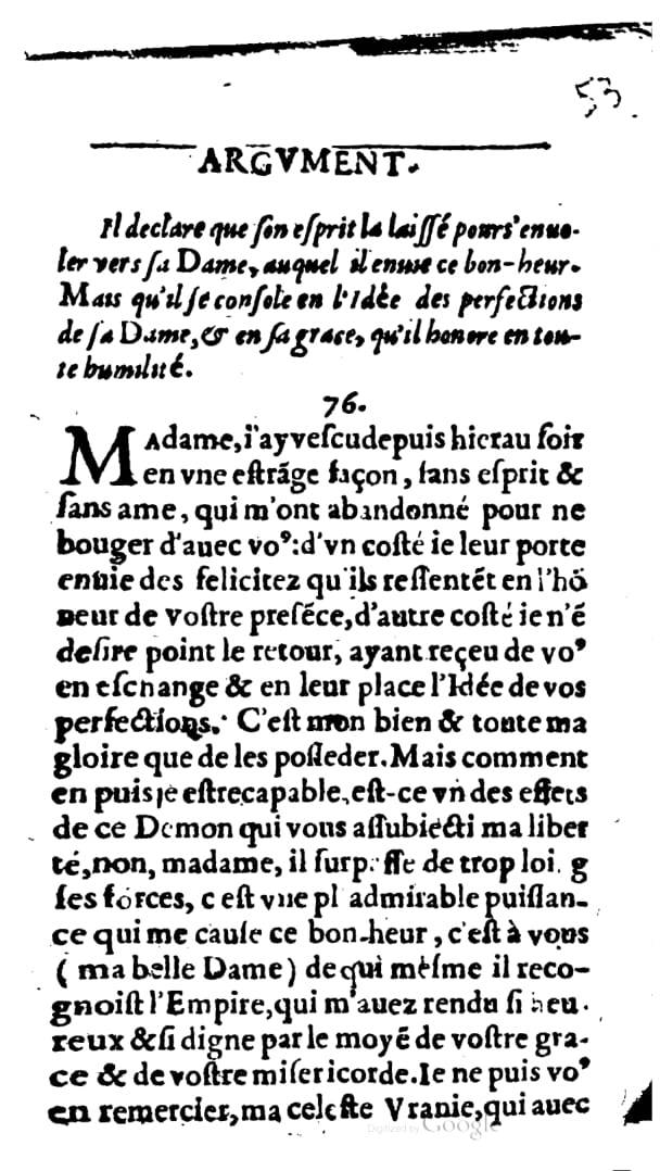 1624 - Nicolas Oudot - Trésor des lettres douces et amoureuses - BNC Florence