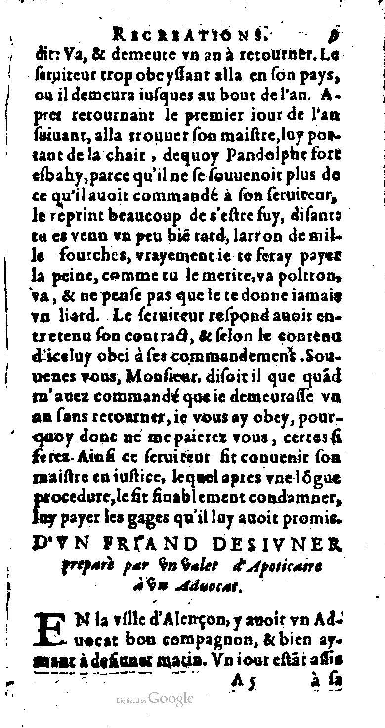 1616 - Balthazar Bellère - Trésor des récréations - NK ČR Prague 1616 - Balthazar Bellère - Trésor des récréations - NK ČR Prague