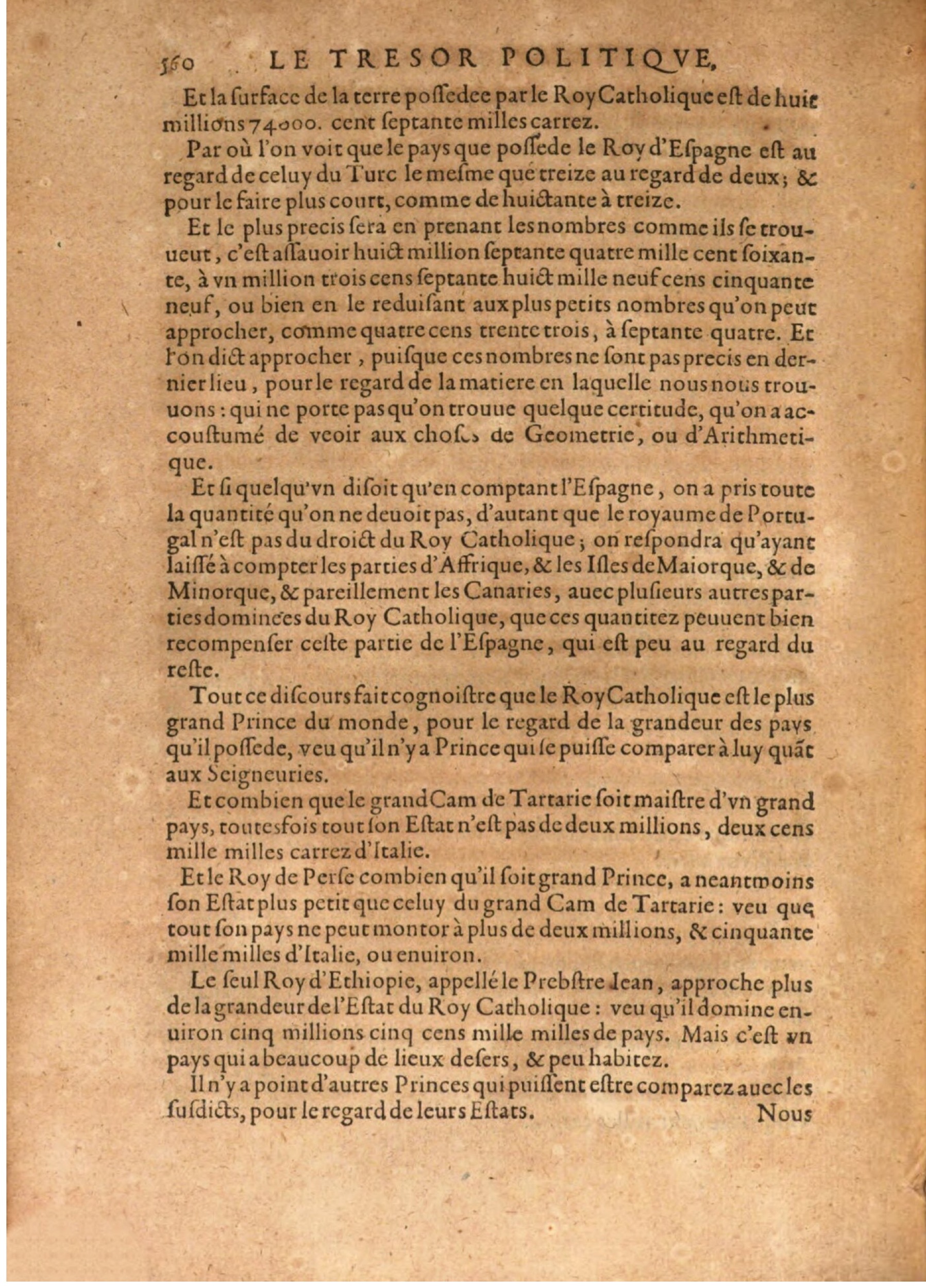 1608 - Nicolas Du Fossé - Trésor politique - BSB Munich