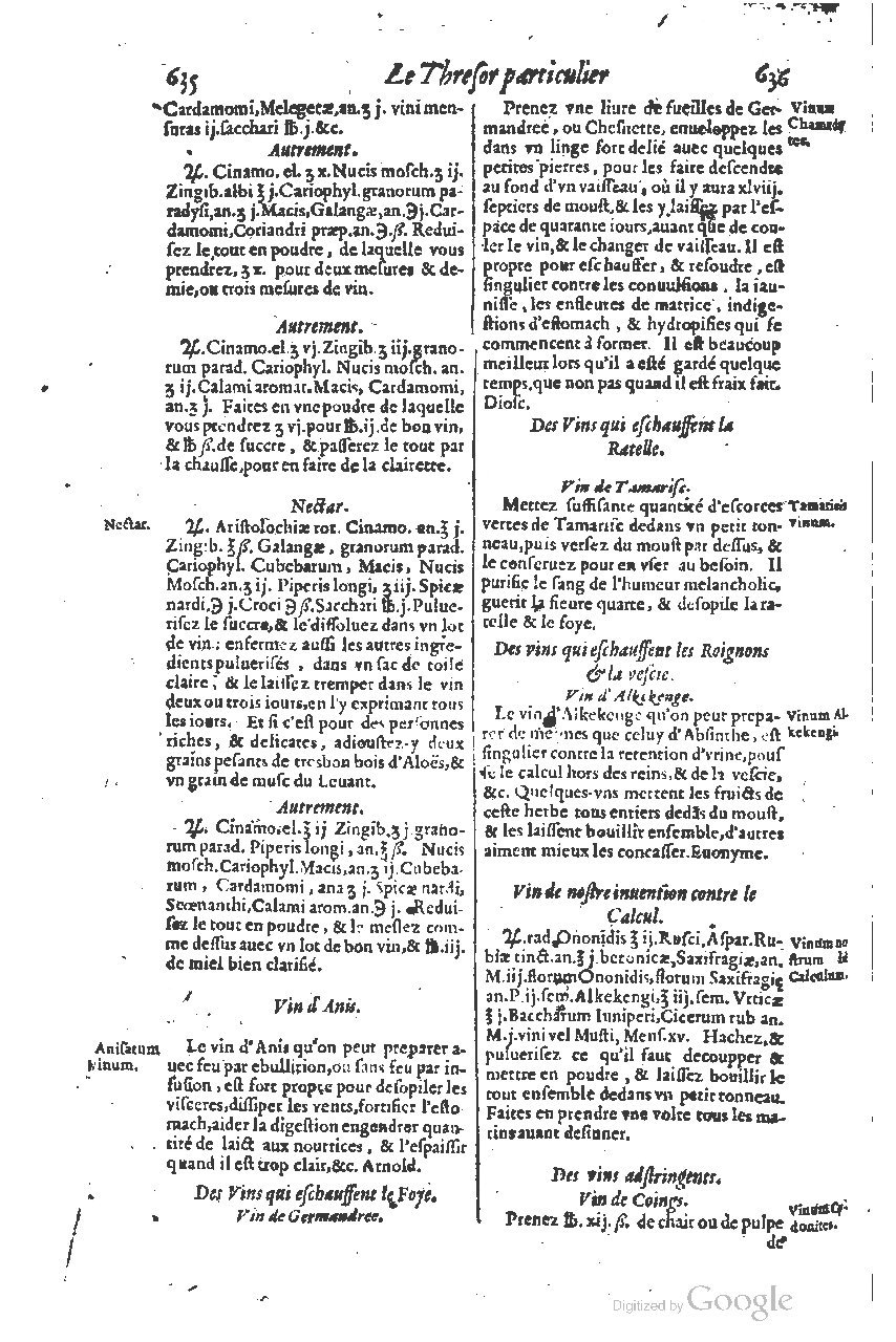 1616 - Étienne Gamonet - Grand trésor ou dispensaire - BSB Munich
