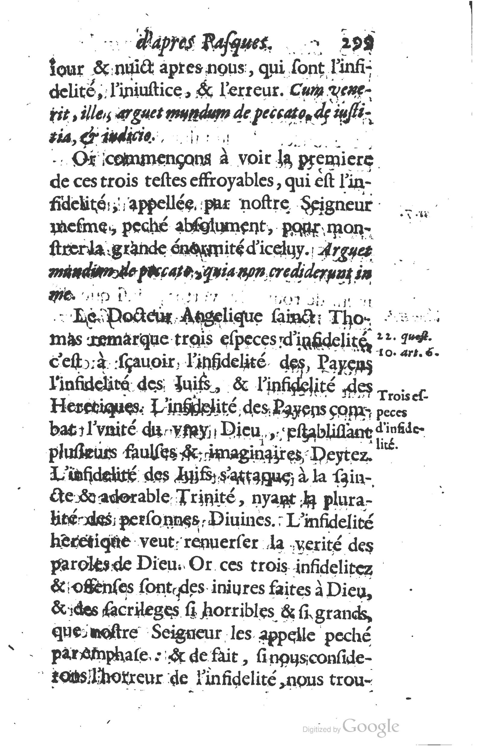 1629 - Manassés de Préaulx - Sermons ou Trésors de la piété chrétienne - BM Lyon