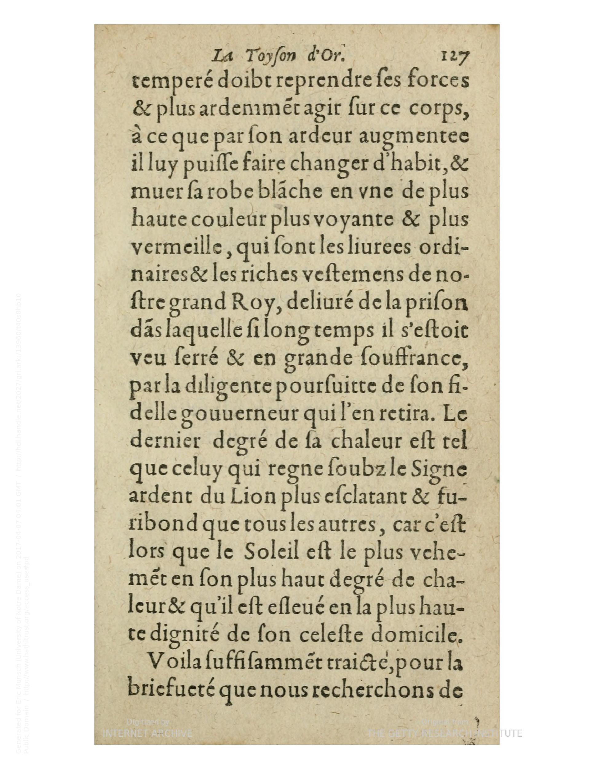 1612 - Charles Sevestre - Toison d’or ou la fleur des trésors - Getty Research Institute