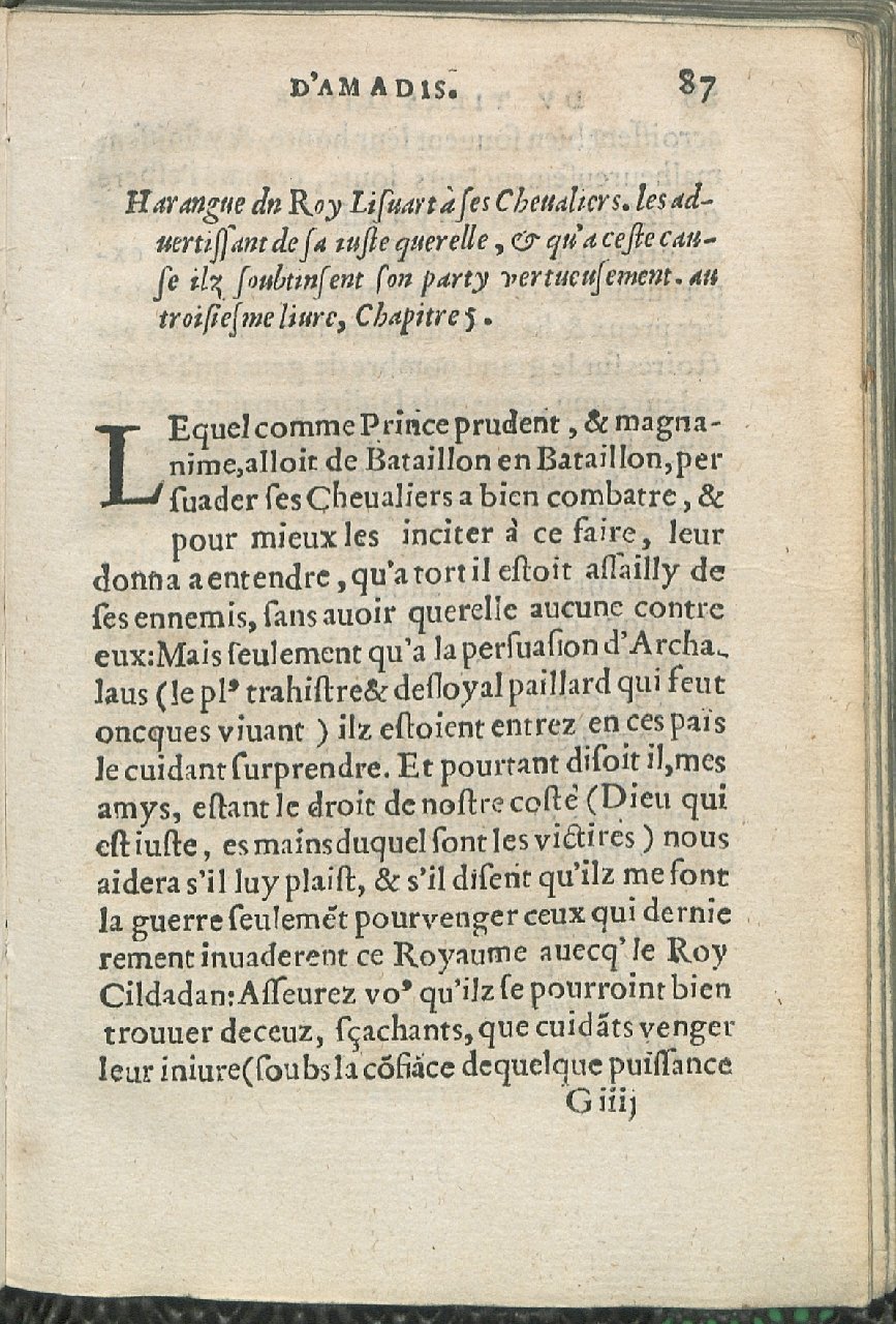 1559 - Pierre Regnard - Trésor des Amadis - Det KLG Copenhague