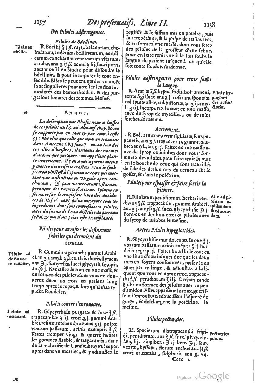1616 - Étienne Gamonet - Grand trésor ou dispensaire - BSB Munich