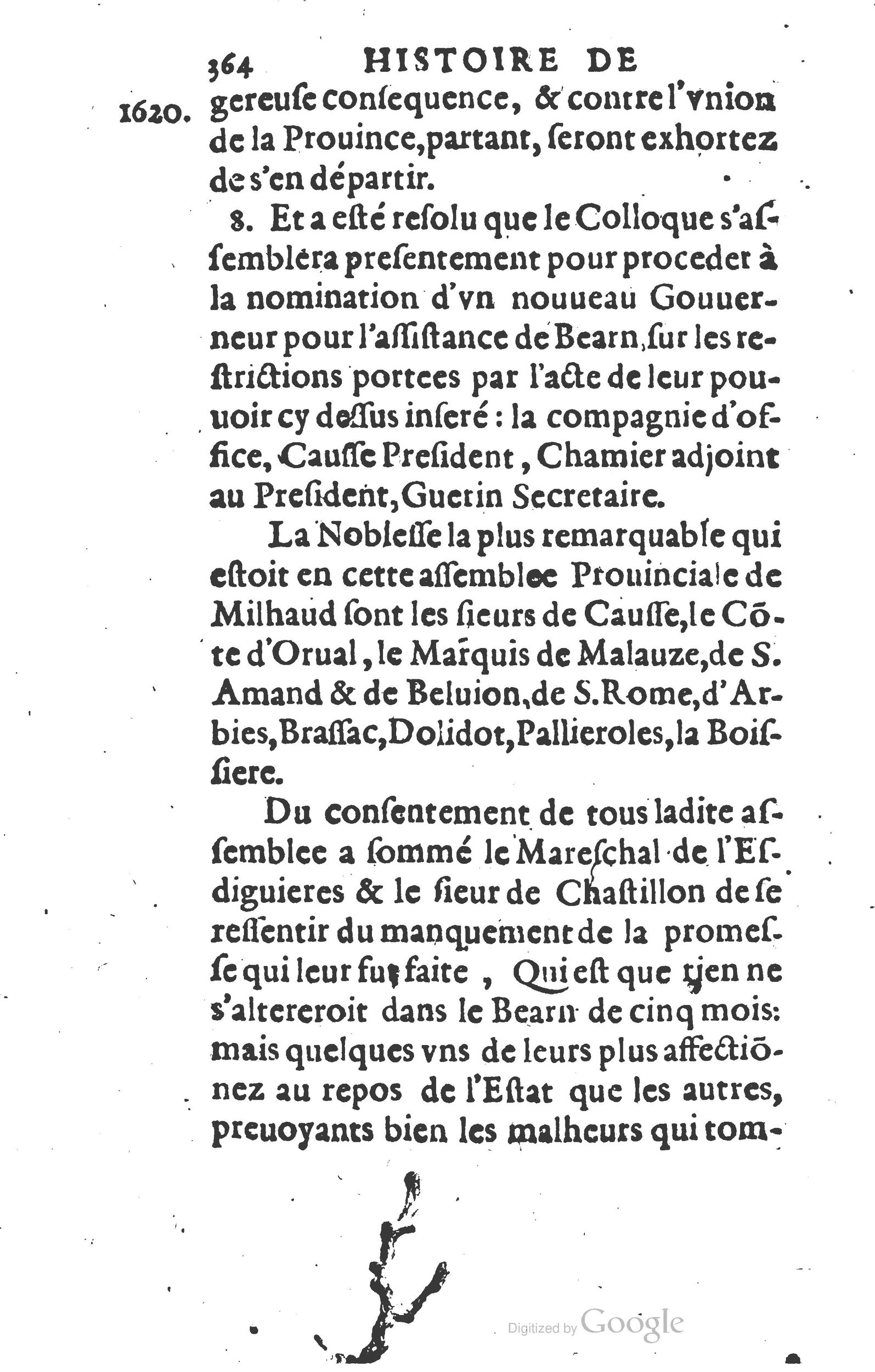 1624 - Joseph Bouillerot - Trésor de l’histoire générale de notre temps - BM Lyon