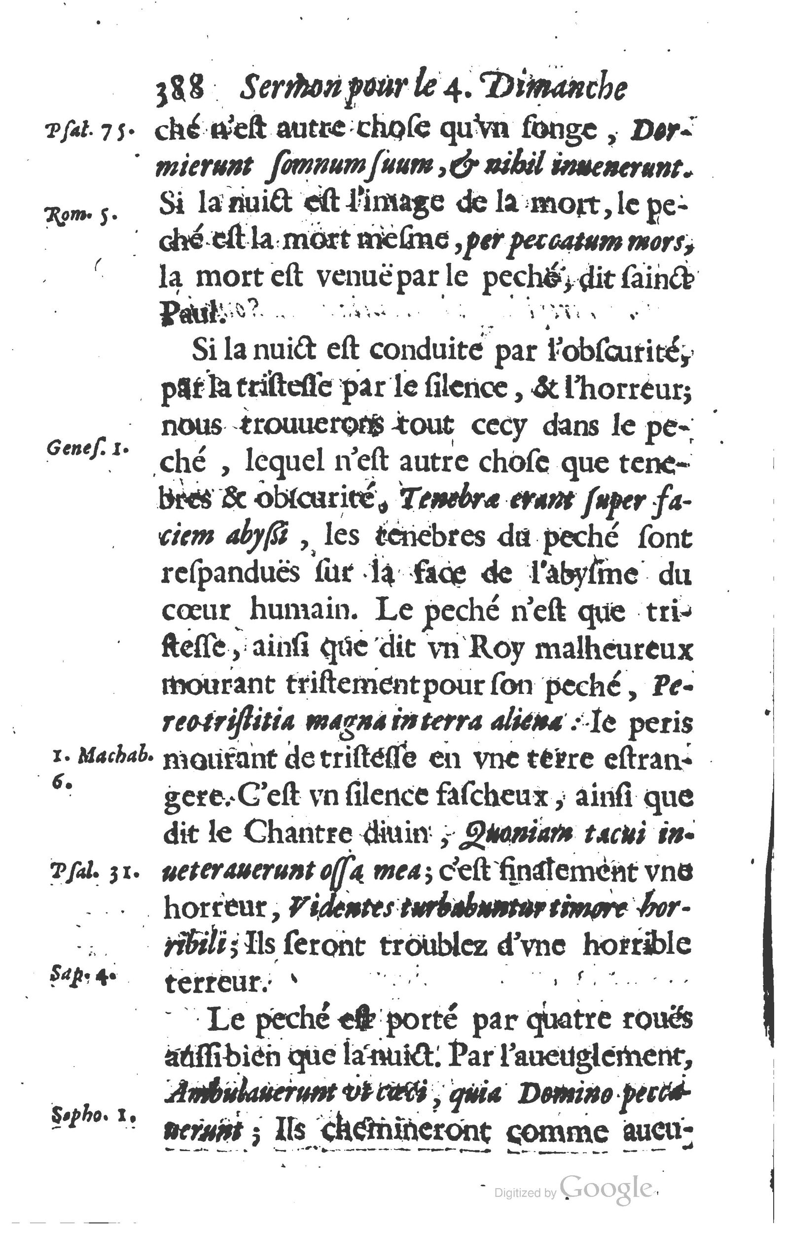 1629 - Manassés de Préaulx - Sermons ou Trésors de la piété chrétienne - BM Lyon