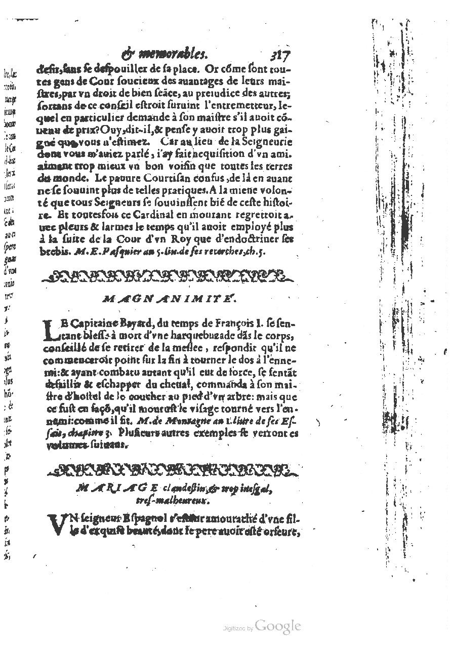 1610 - Paul Marceau - Trésor d’histoires admirables et mémorables - BSB Munich 1610 - Paul Marceau - Trésor d’histoires admirables et mémorables - BSB Munich
