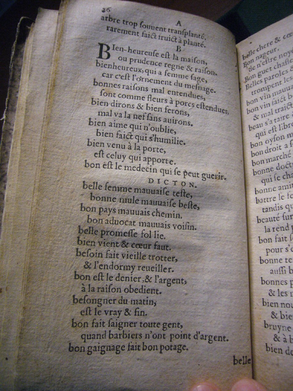 1617 - François Lefebvre - Trésor de sentences dorées et argentées - BnF Tolbiac