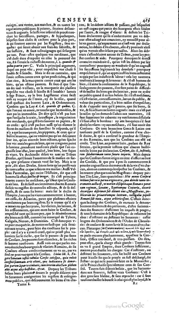 1629 - Veuve Nicolas Buon - Trésor du droit français (21754 T. 1) - BM Lyon