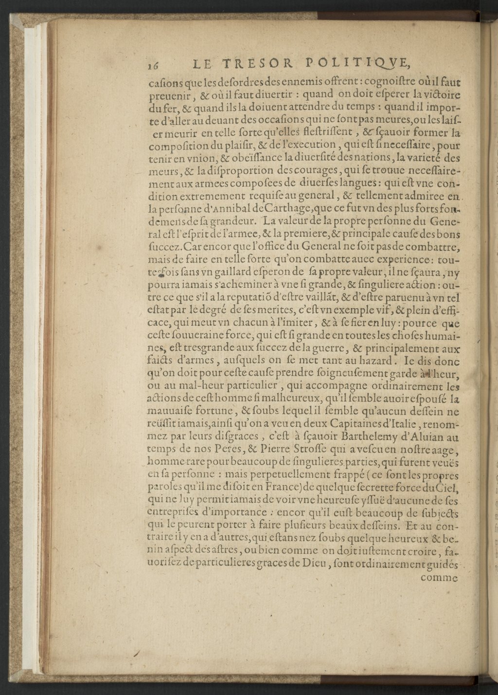 1608 - Nicolas Du Fossé - Trésor politique - BnF Tolbiac