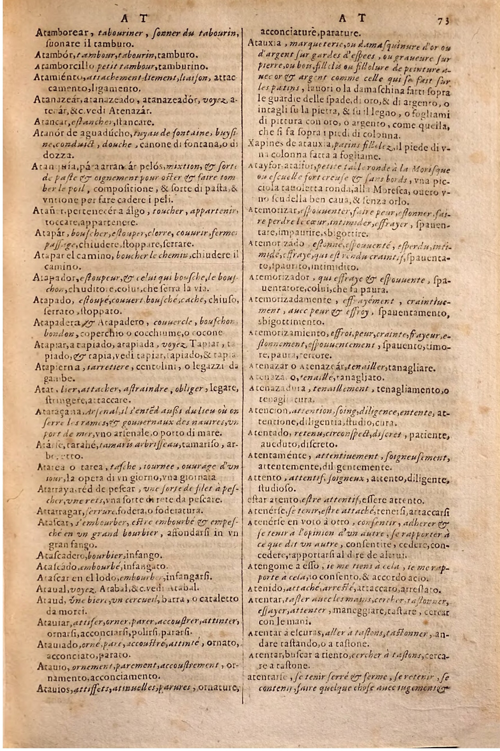 1627 - Jacques Crespin - Trésor des trois langues - Regensburg