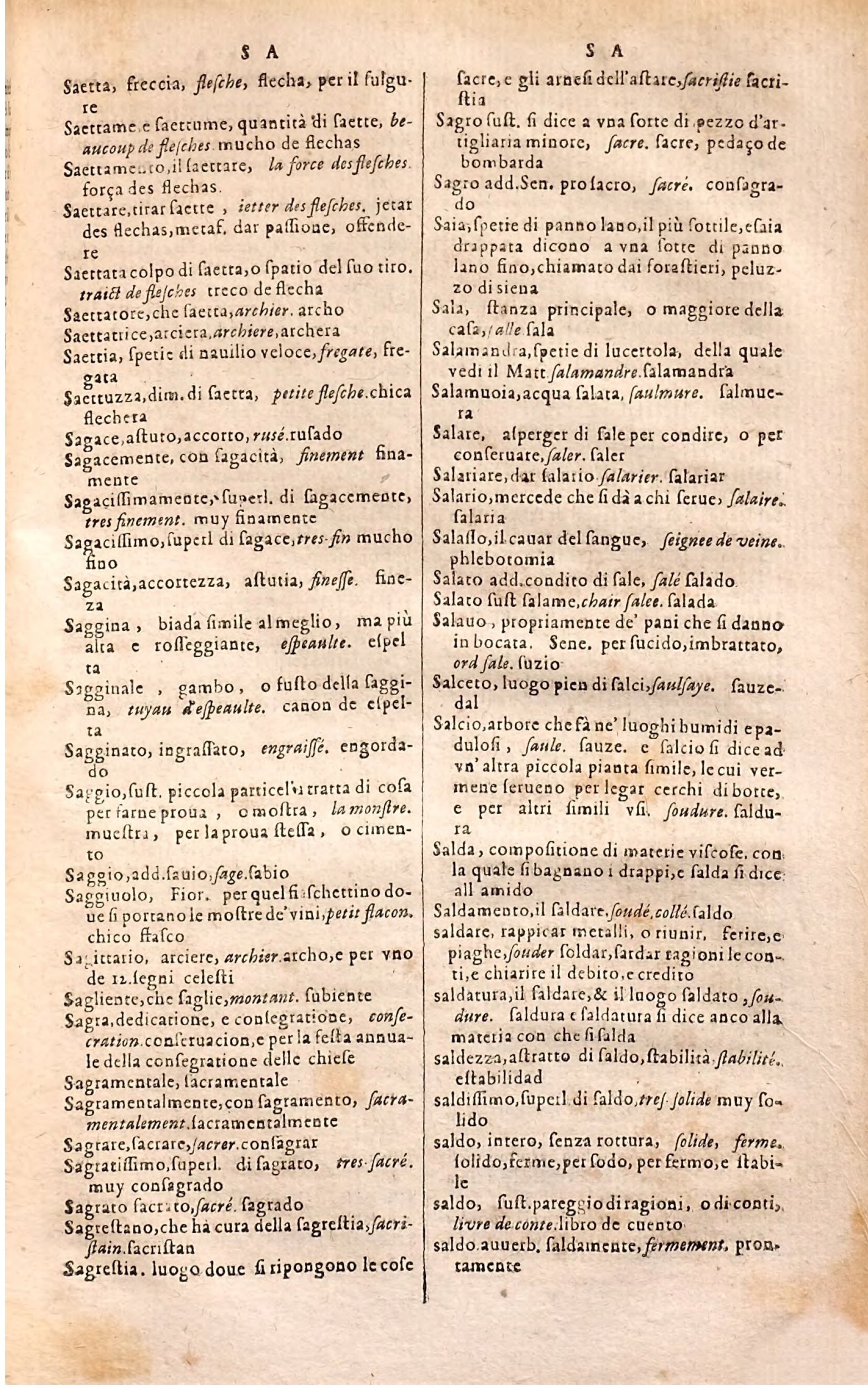 1627 - Jacques Crespin - Trésor des trois langues (Troisième partie) - Regensburg