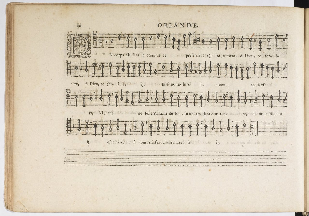 1594 - Paul Marceau - Trésor de musique d&#039;Orlande de Lassus, Superius, Bassus, Tenor, Quinta pars - BnF