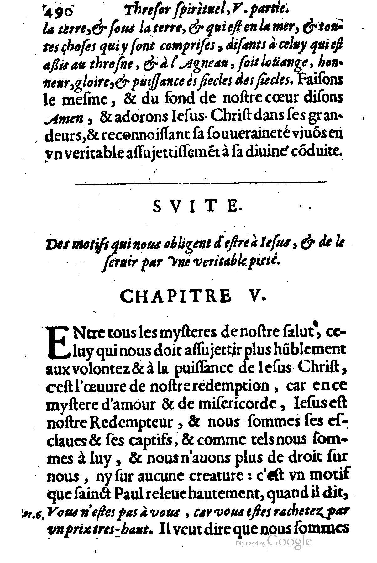 1635 - Sébastien Huré - Trésor spirituel contenant les obligations - BM Lyon
