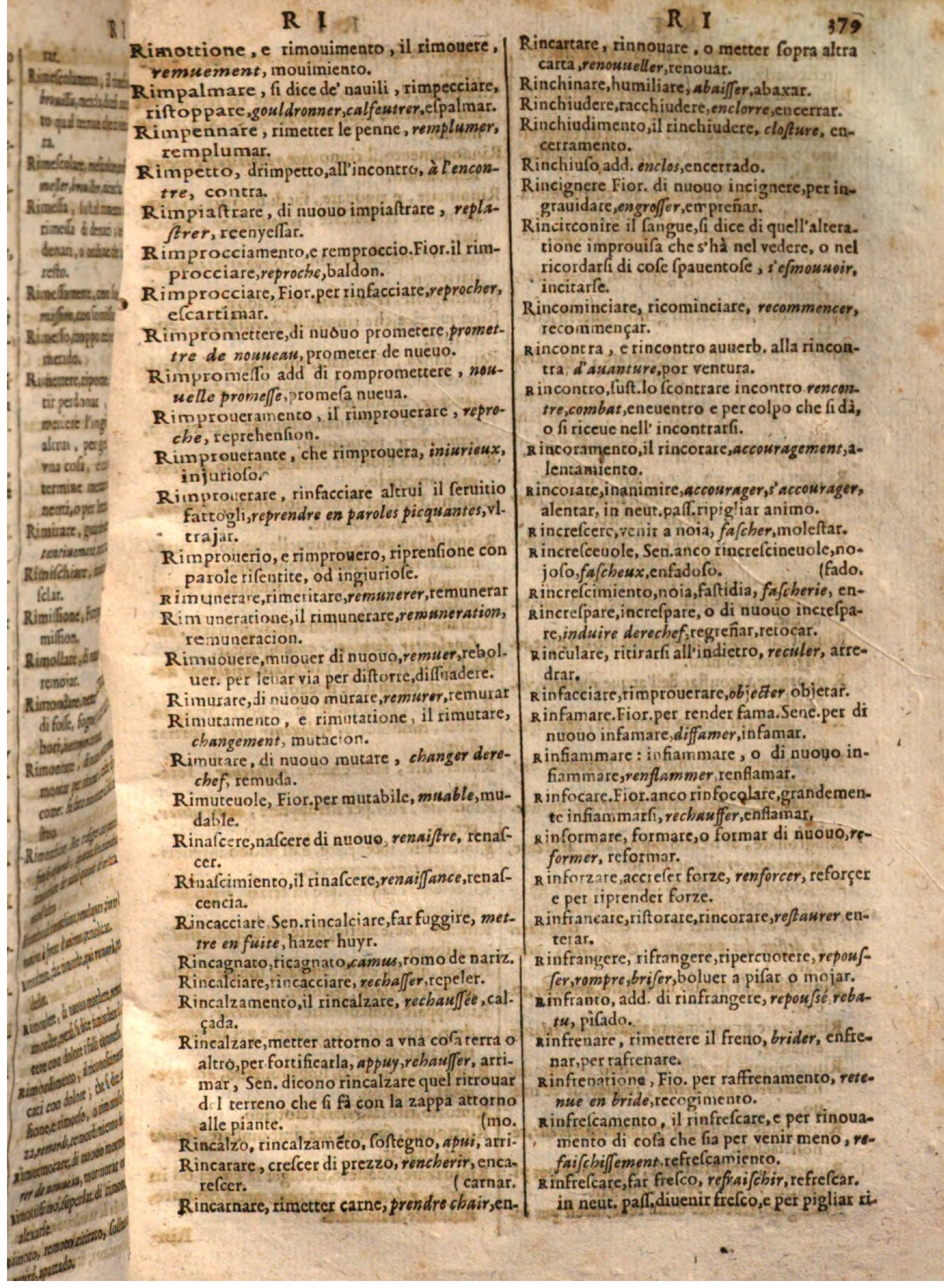 1644 - Jacques Crespin - Trésor des trois langues - Passau 1644 - Jacques Crespin - Trésor des trois langues - Passau