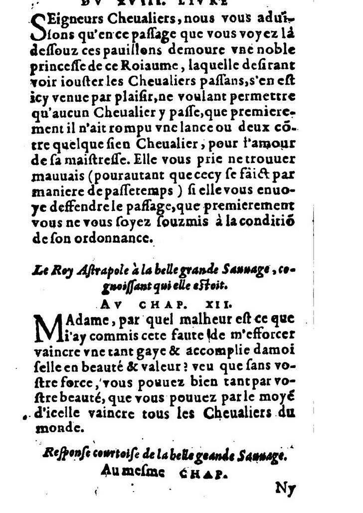 1582 - Jean Huguetan - Trésor des Amadis T. 2 - BM Lyon 1582 - Jean Huguetan - Trésor des Amadis T. 2 - BM Lyon
