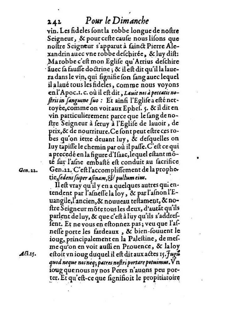 1607 - Nicolas Du Fossé - Trésor quadragésimal - T 02 - BM Lyon 1607 - Nicolas Du Fossé - Trésor quadragésimal - T 02 - BM Lyon
