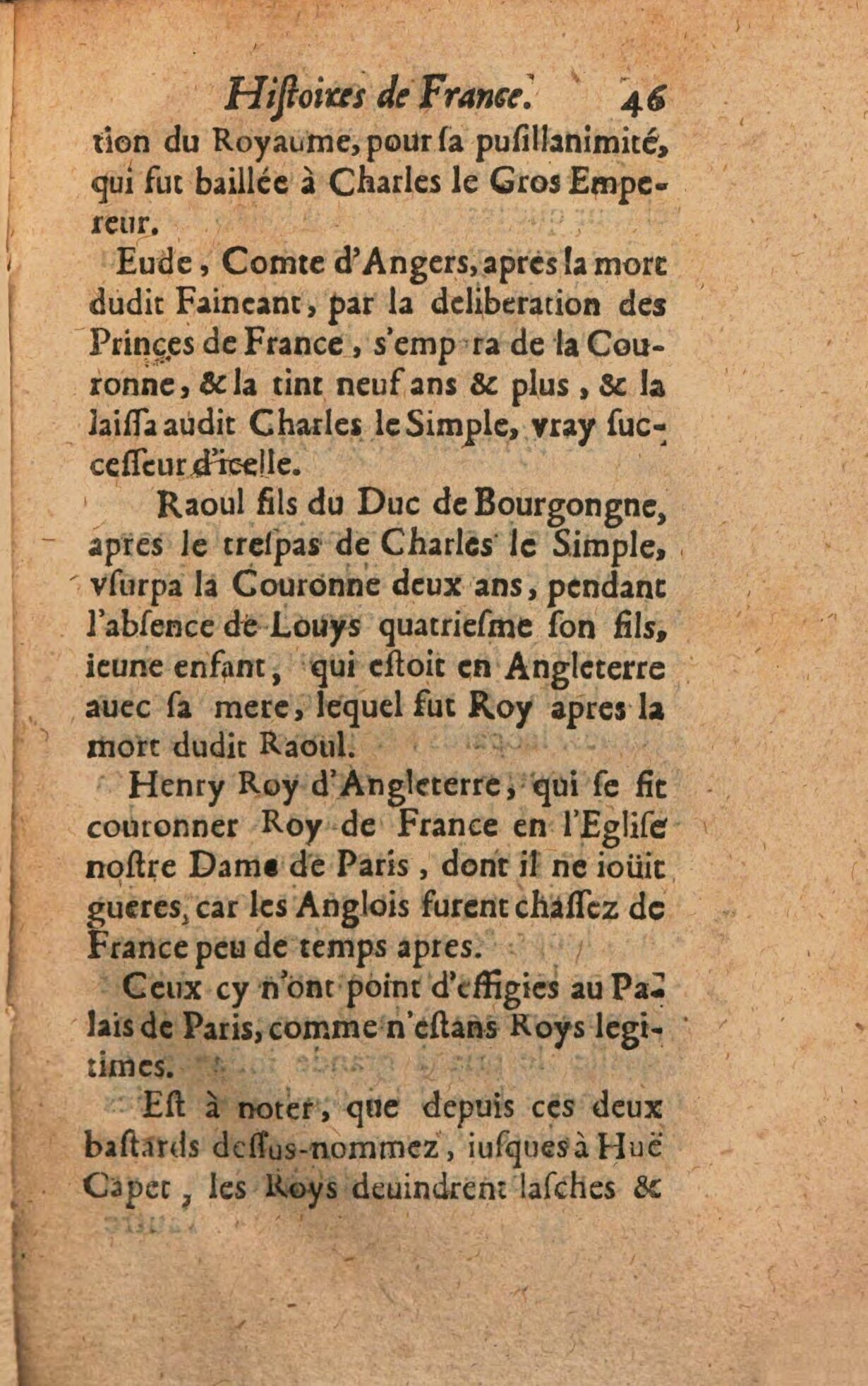 1639 - Jean Corrozet - Trésor des histoires de France - BSB Munich 1639 - Jean Corrozet - Trésor des histoires de France - BSB Munich