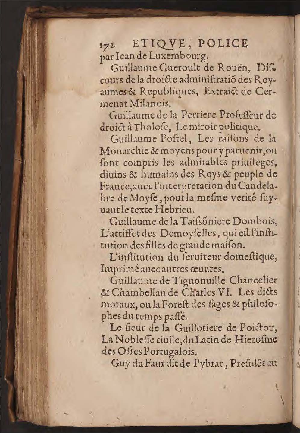 1602 - François Jacquin - Trésor des bons esprits français - BnF Arsenal