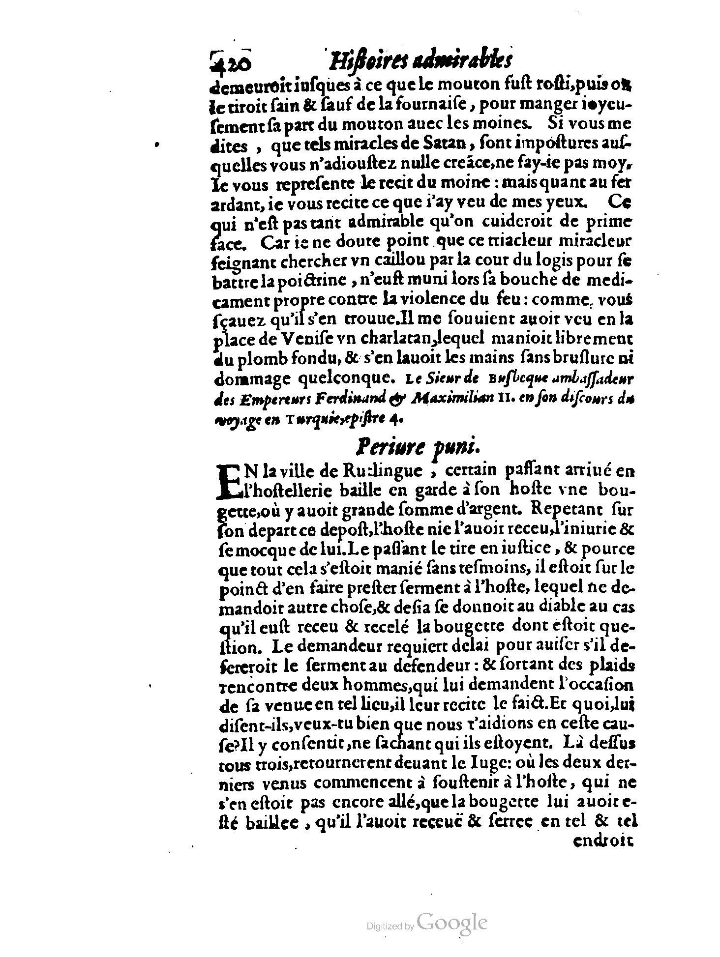 1620 - Samuel Crespin - Trésor d’histoires admirables et mémorables - BCU Lausanne 1620 - Samuel Crespin - Trésor d’histoires admirables et mémorables - BCU Lausanne