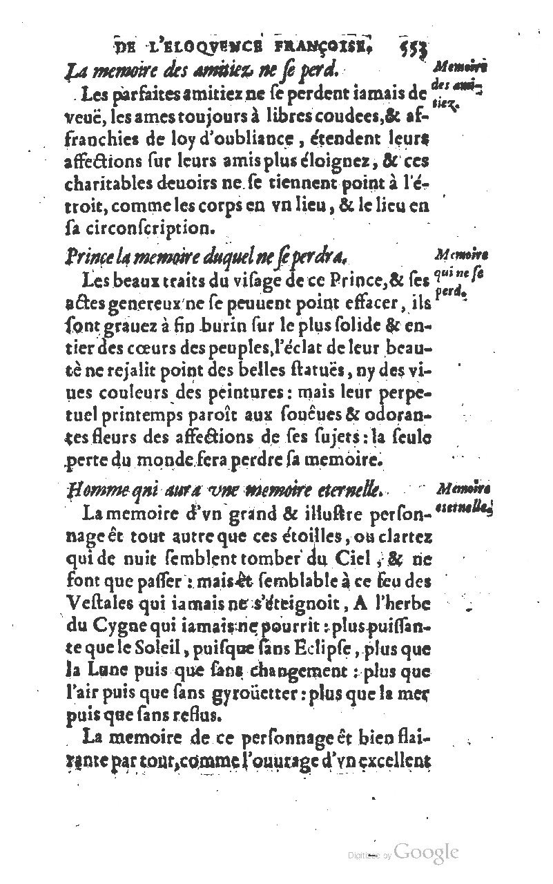 1610 - Louis Coste - Trésor de l’éloquence française (Seconde partie) - BM Lyon