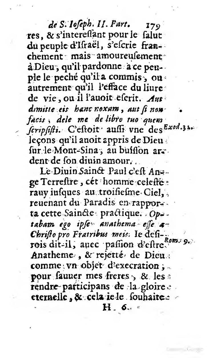 1646 - Jean Piot - Trésor inestimable de Saint-Joseph - BNC Rome